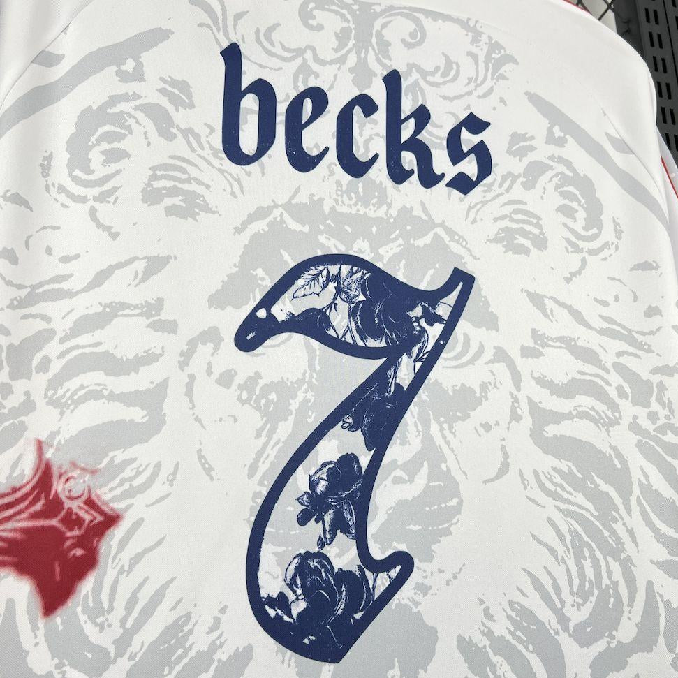 2025 Men's England David 'Becks' Beckham #7 Premium Jersey