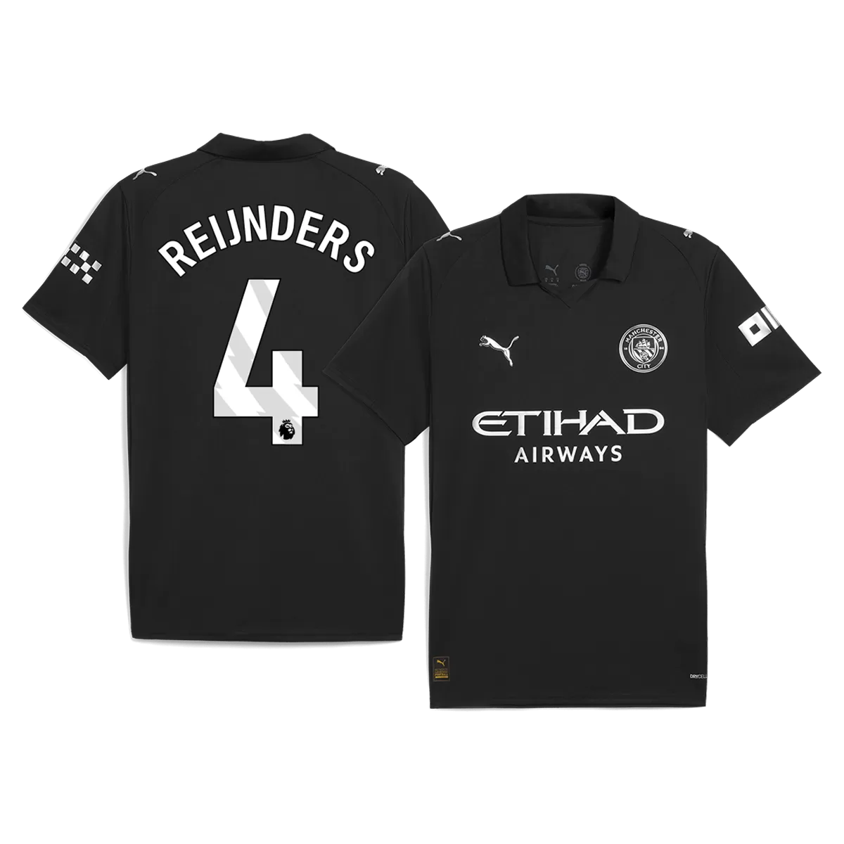 REIJNDERS #4 Manchester City Away Jersey 2025/26