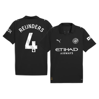 REIJNDERS #4 Manchester City Away Jersey 2025/26