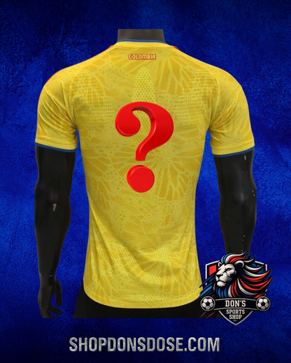 COLOMBIA 2026 World Cup Home Long Sleeve Jersey