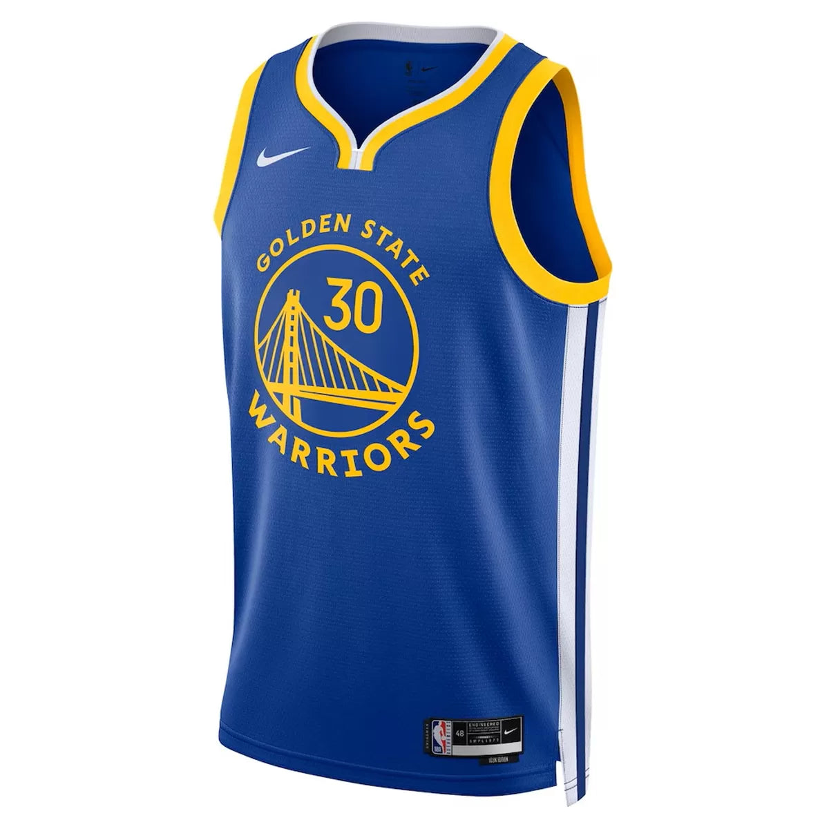 Men's Golden State Warriors Stephen Curry Royal Swingman Jersey - Icon Edition
