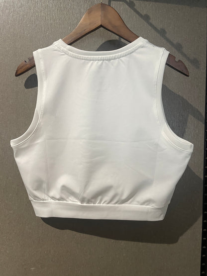 Real Madrid Home Women's Crop-Top
