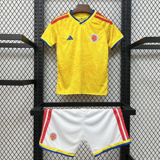 2025/26 Kids Colombia World Cup Home Kit