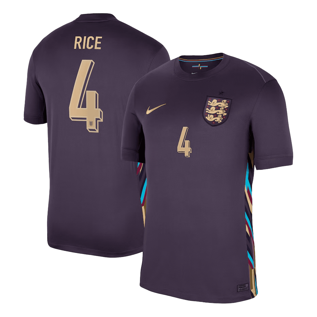 RICE #4 England Away Jersey 2024 FV