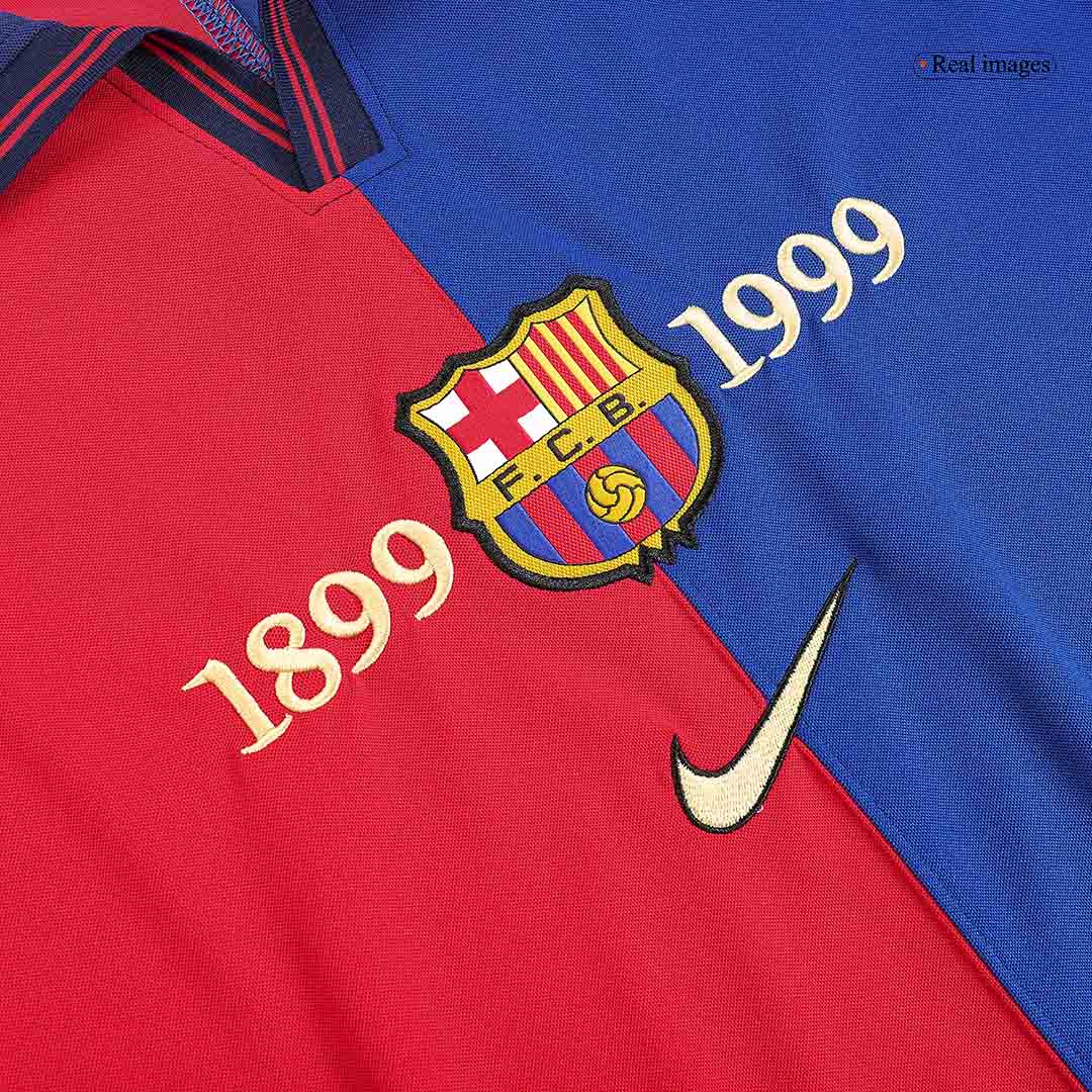 Retro Barcelona 100-Year Anniversary Home Jersey 1999/00