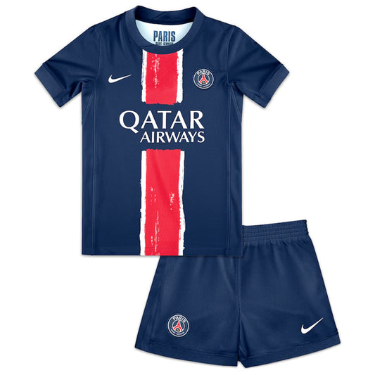 Kids PSG Home Kit (Jersey+Shorts) 2024/25