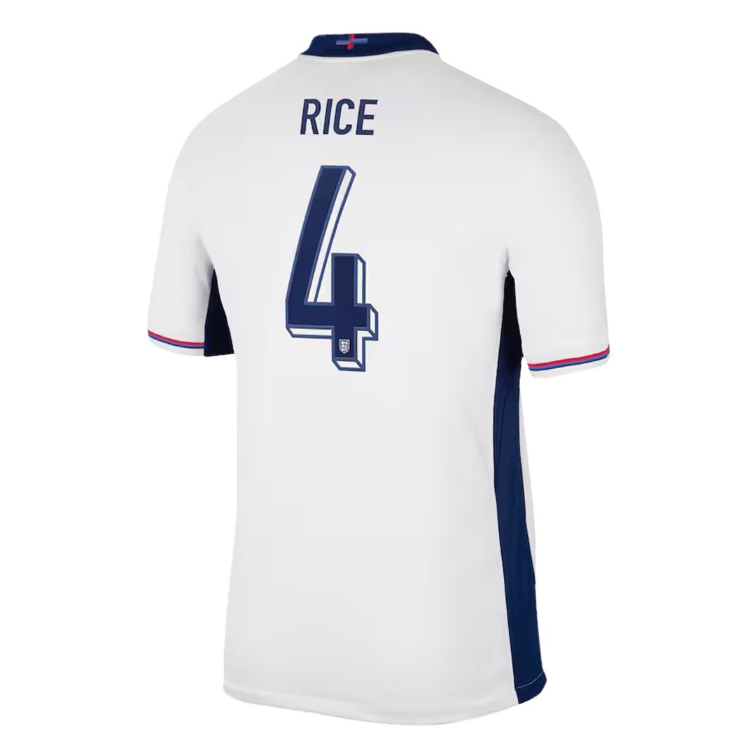 RICE #4 England Home Jersey Euro 2024 FV