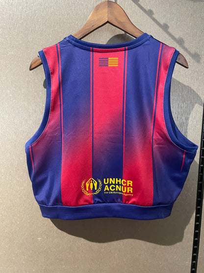FC Barcelona Home Women's Crop-Top