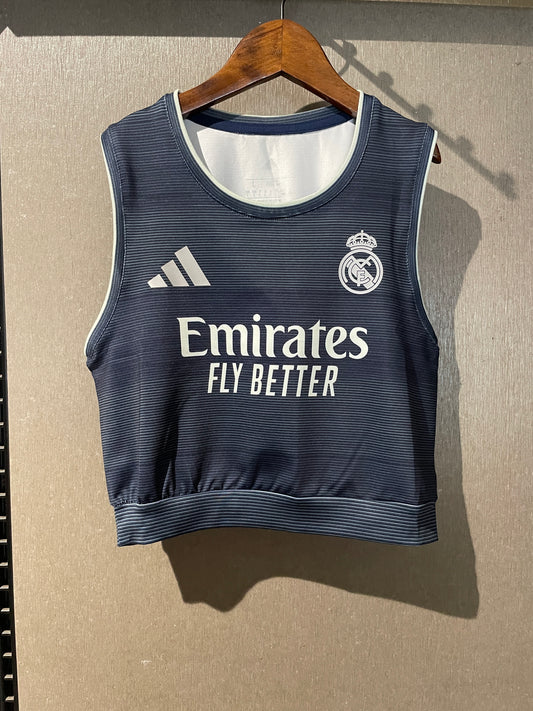 Real Madrid Away Women's Crop-Top