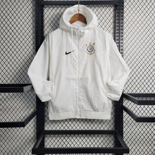 2023/24 Corinthians White Windbreaker