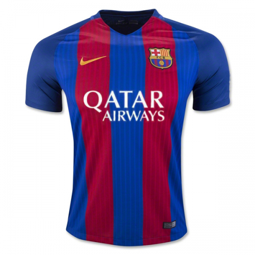 Messi #10 Barcelona Home Retro Jersey 2016/17