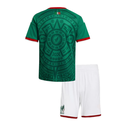 Kids Mexico Home Jersey Kit World Cup 2026