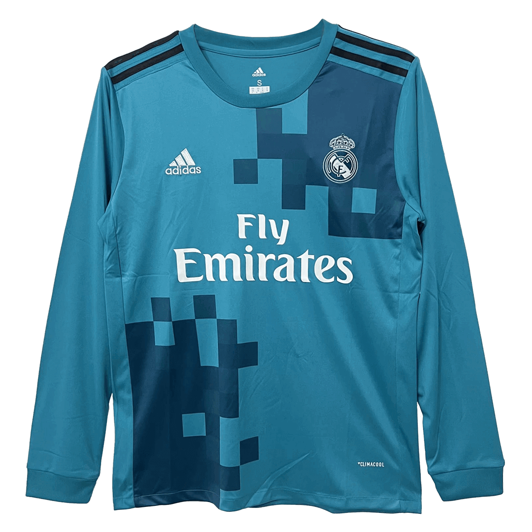 Real Madrid Retro Long Sleeve Third Jersey 2017/18