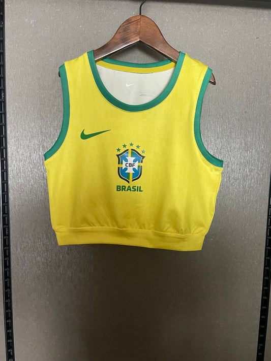 Brazil Home Women's Crop-Top