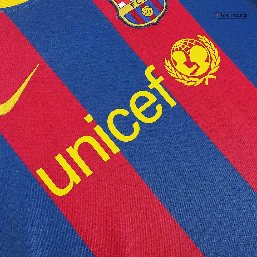 Messi #10 Barcelona Retro Jersey Home 2010/11