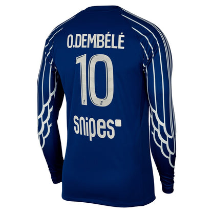 PSG Jordan Fourth Jersey 2024-25 - Long Sleeve O.Dembélé 10 FV