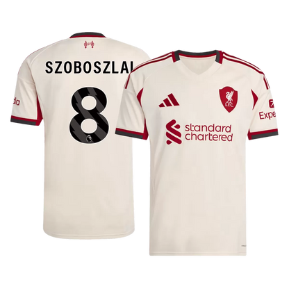 SZOBOSZLAI #8 Liverpool Away Jersey 2025/26
