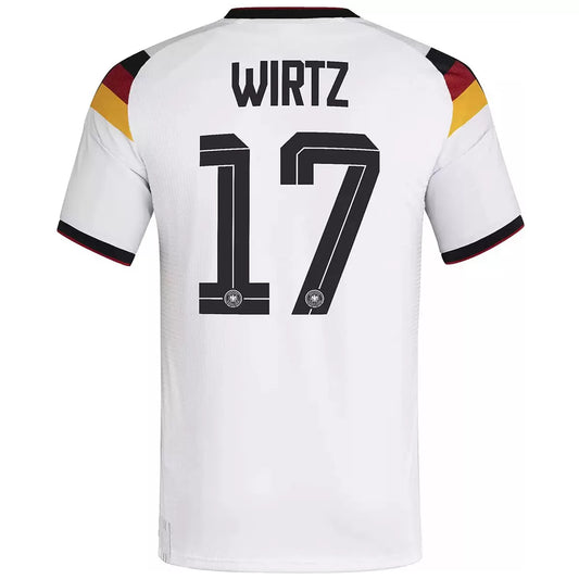 Wirtz #17 Germany Home Match Jersey Player Version World Cup 2026