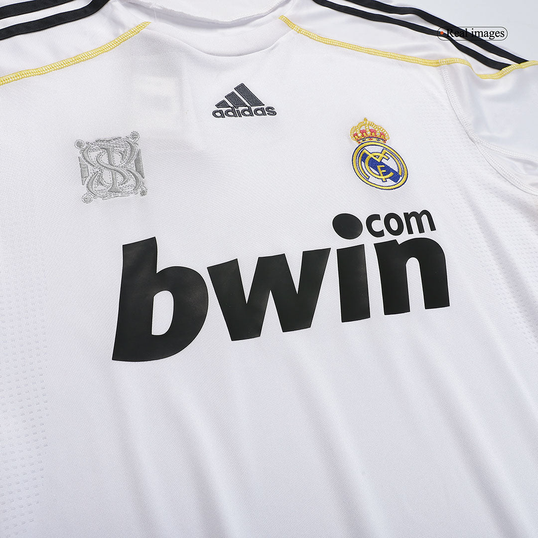 Real Madrid Ronaldo #9 Retro Jersey Home 2009/10