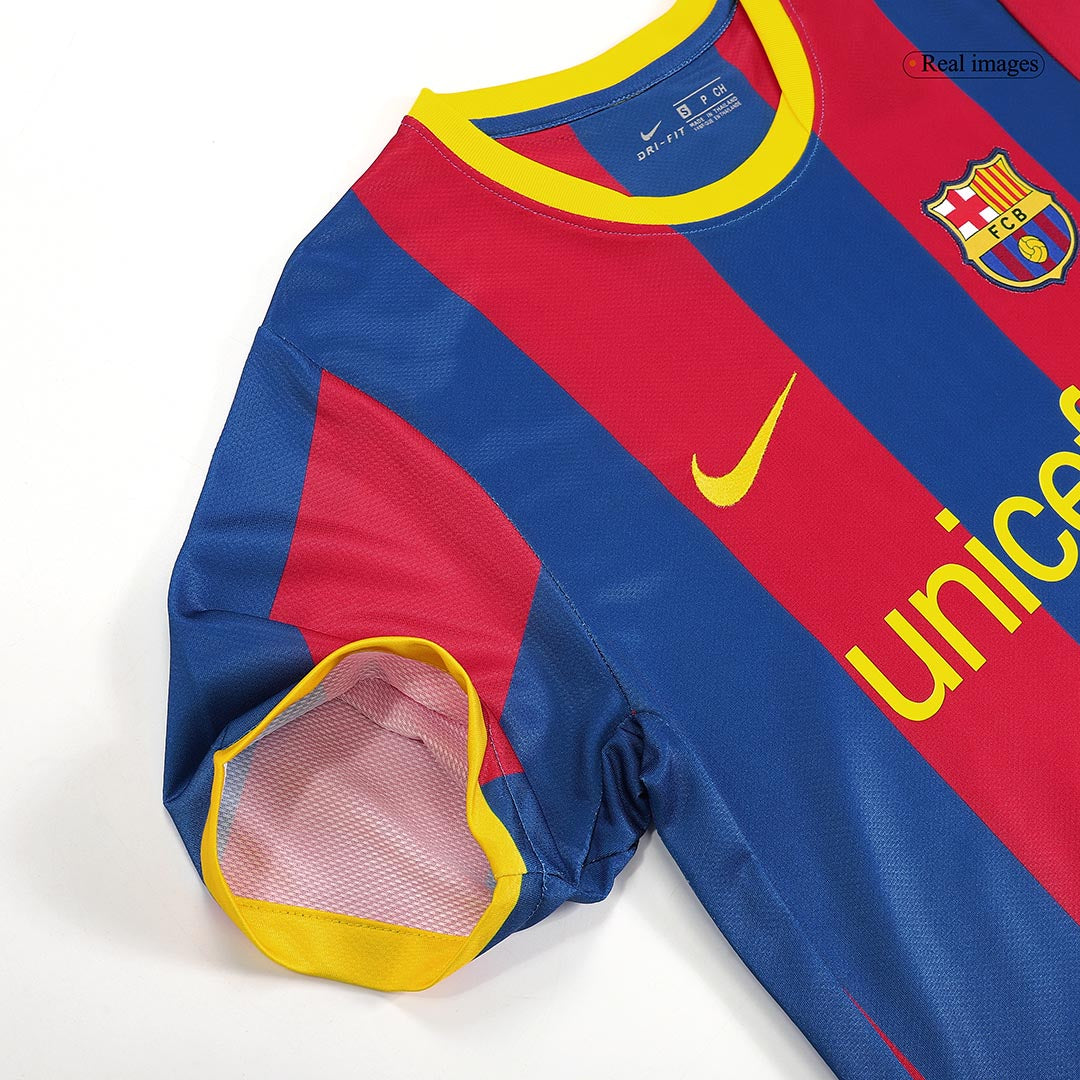 Messi #10 Barcelona Retro Jersey Home 2010/11