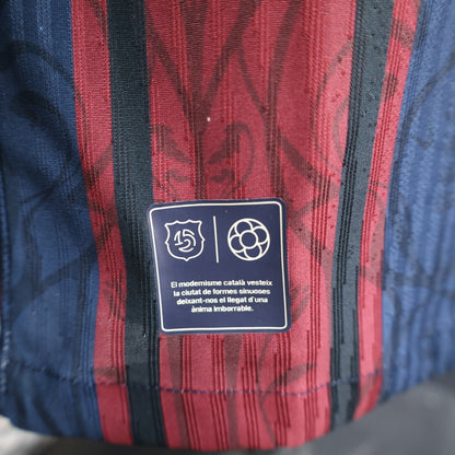 25/26 FC Barcelona Iconic Authentic Long-Sleeve Jersey