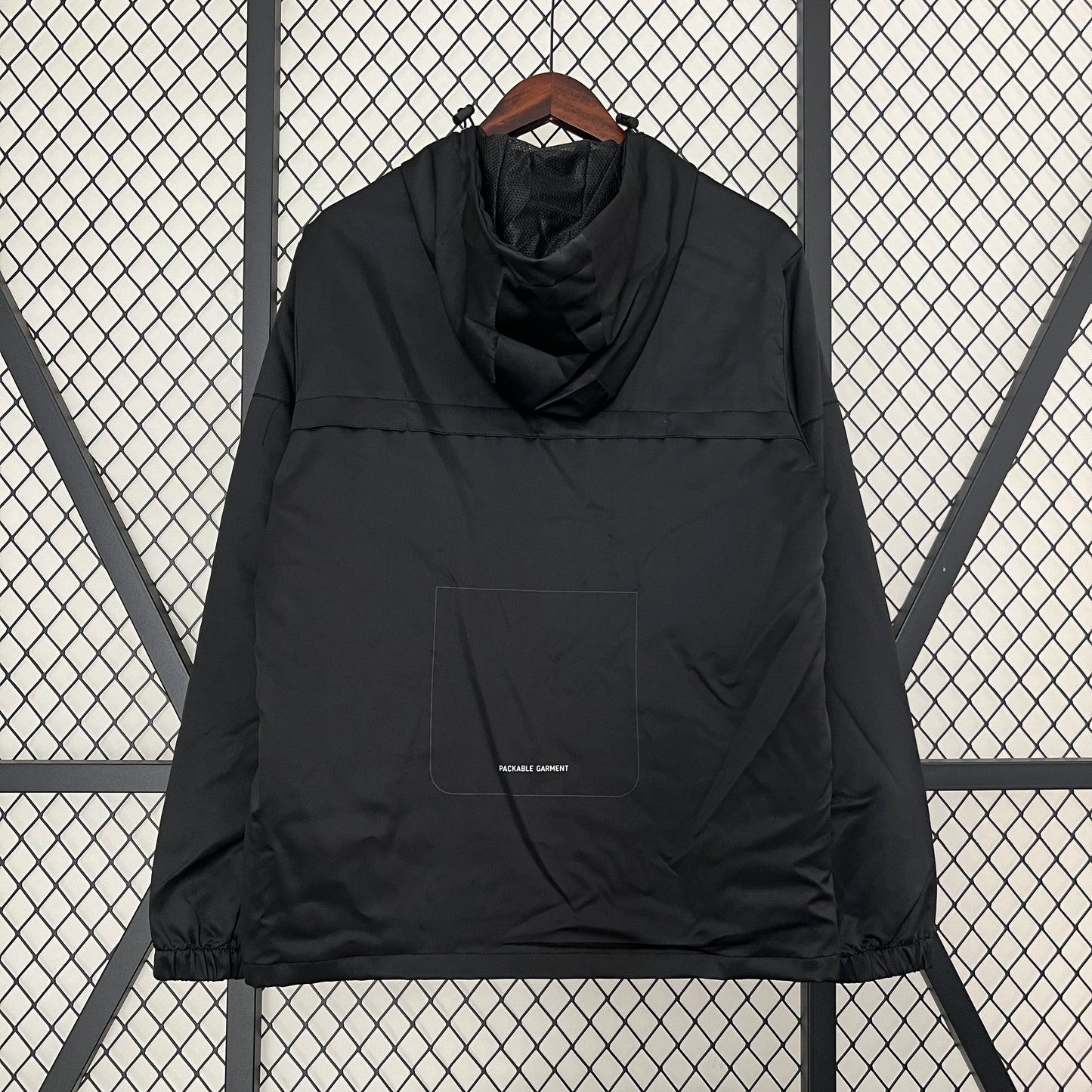 2024 Black Windbreaker