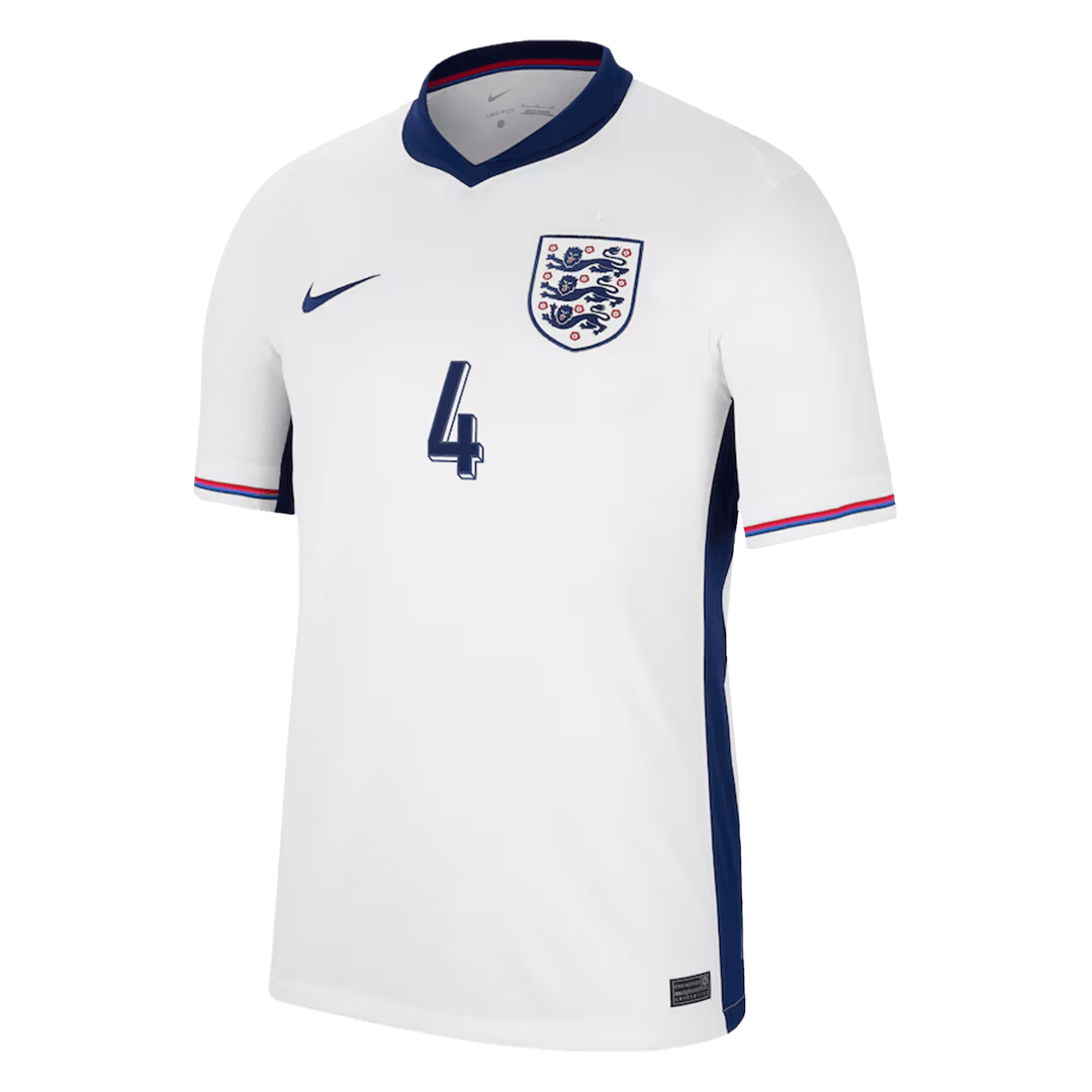 RICE #4 England Home Jersey Euro 2024 FV