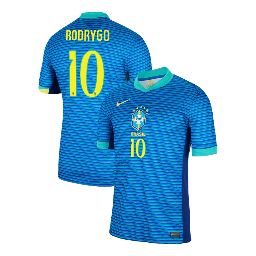 RODRYGO #10 Brazil Away Jersey Copa America 2024 FV