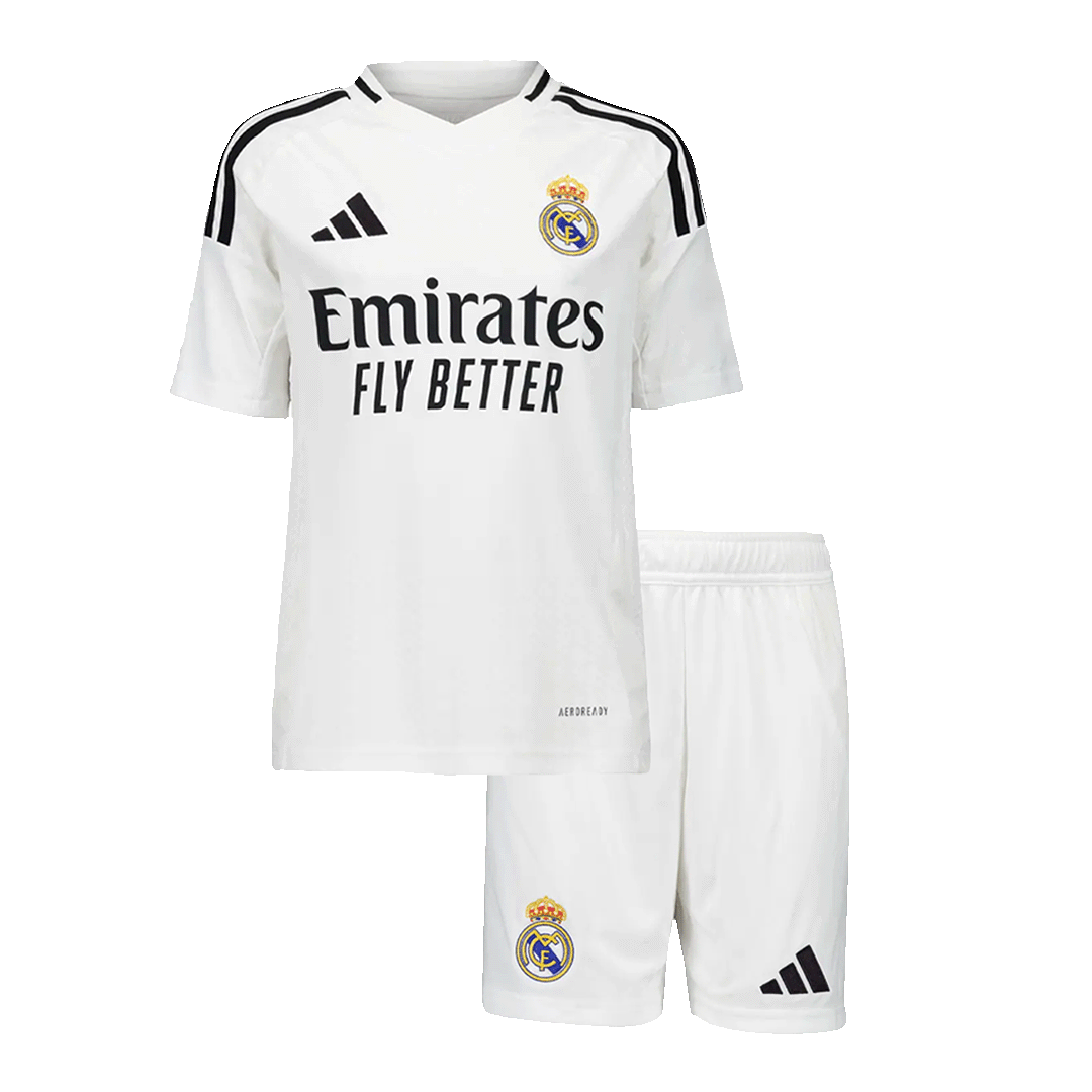 Kids MBAPPÉ #9 Real Madrid Home Kit 2024/25