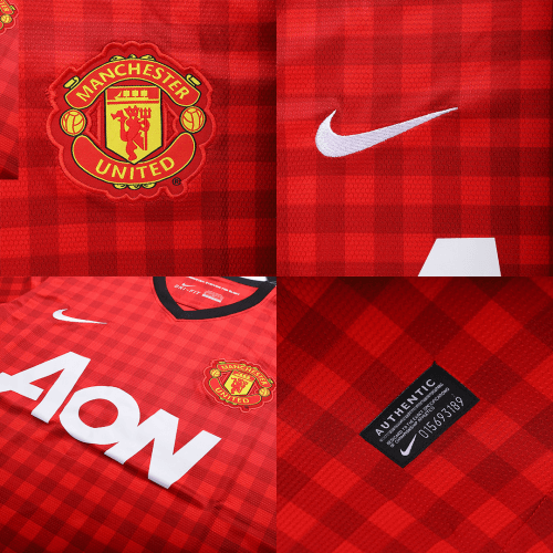 Manchester United v.PERSIE #20 Retro Jersey Home 2012/13