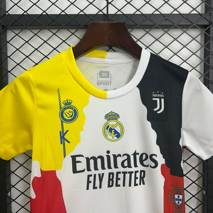 25/26 Cristiano Ronaldo Commemorative Kids Size Jersey