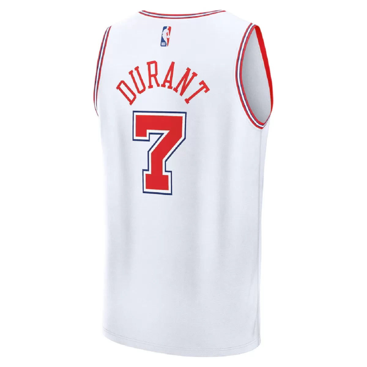 Men's Houston Rockets Kevin Durant White Swingman Jersey 2025/26 - City Edition