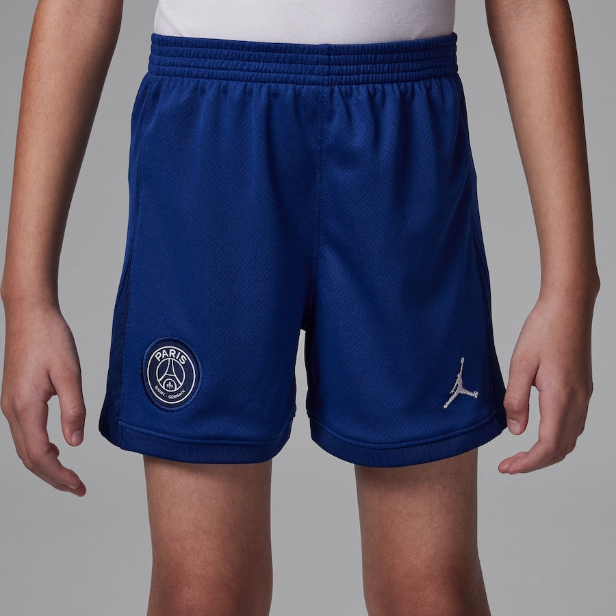 Kids PSG Jordan Fourth Kit (Jersey+Shorts) 2024/25