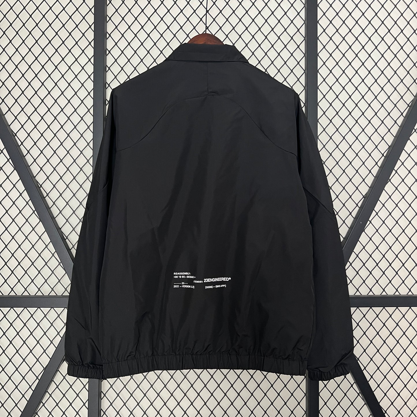 2024 Black 23 Windbreaker