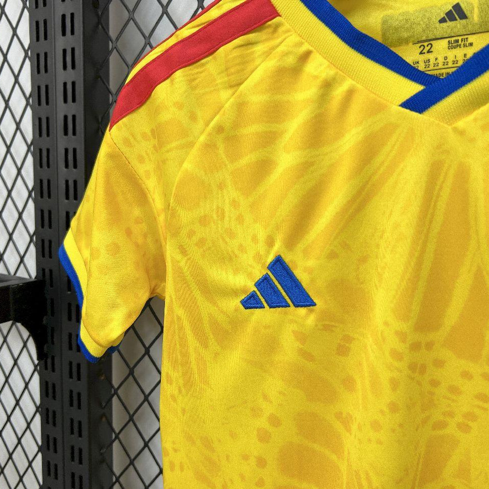 2025/26 Kids Colombia World Cup Home Kit