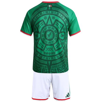 Kids Mexico Home Jersey Kit World Cup 2026