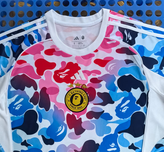 B.A.P.E Special Edition 25/26 Vibrant Camo Fusion Jersey