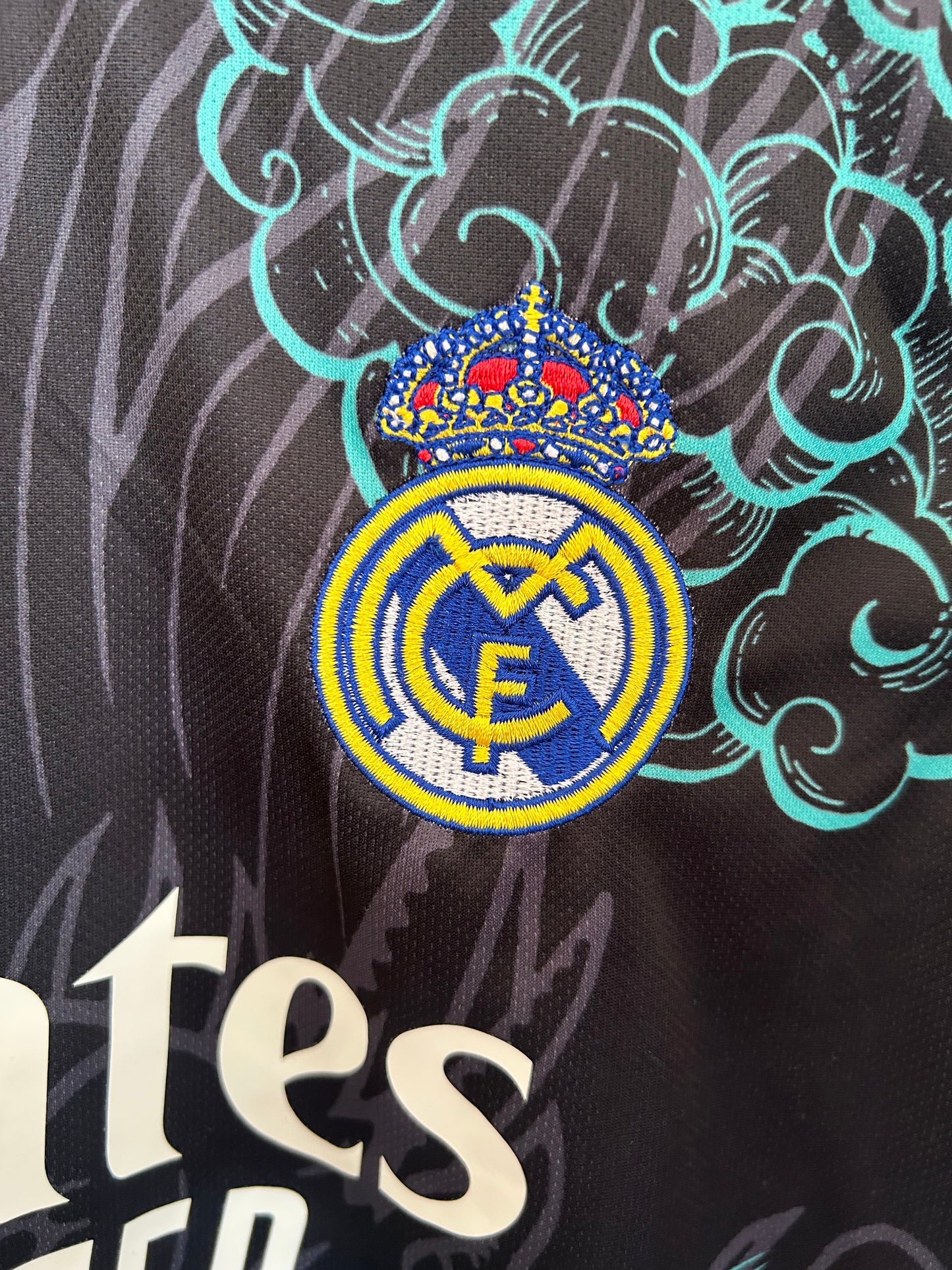 Real Madrid Teal Dragon Premium Jersey