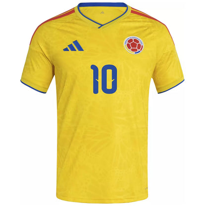 James #10 Colombia Home Jersey World Cup 2026