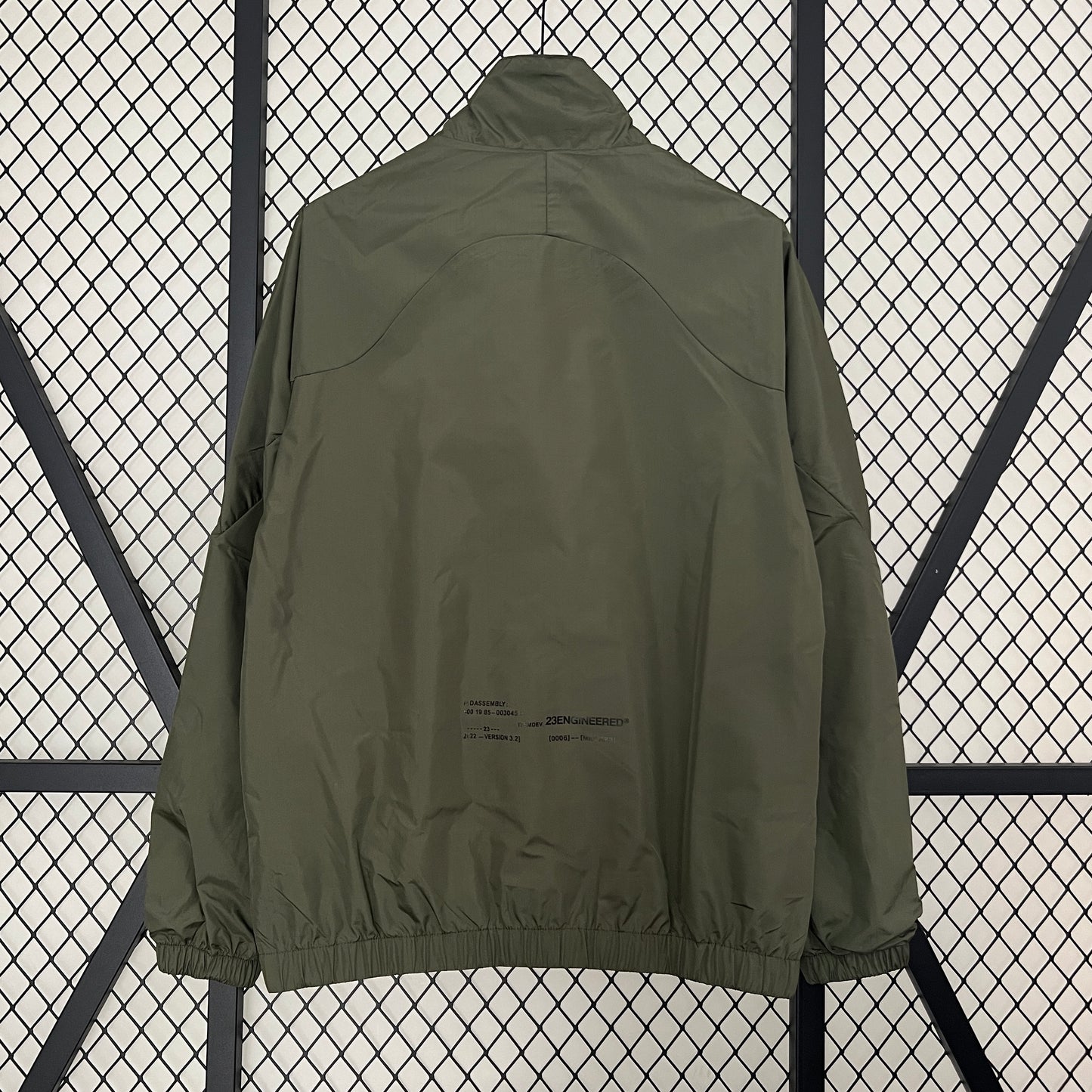 2024 Olive Green 23 Windbreaker