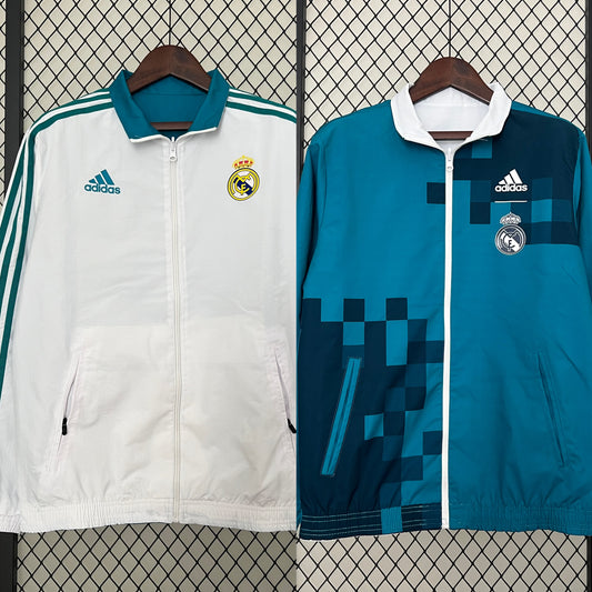 2017/18 Real Madrid Trench Coat Reversible