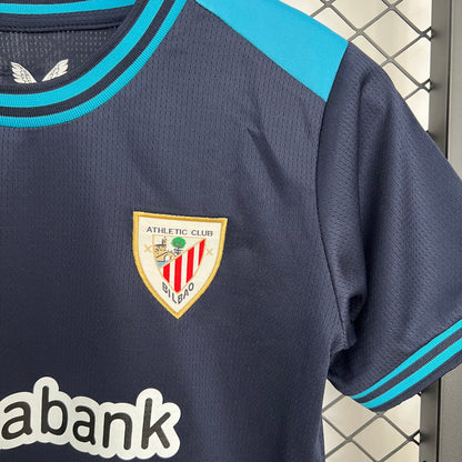 25/26 Athletic Bilbao Away Kids Size Jersey