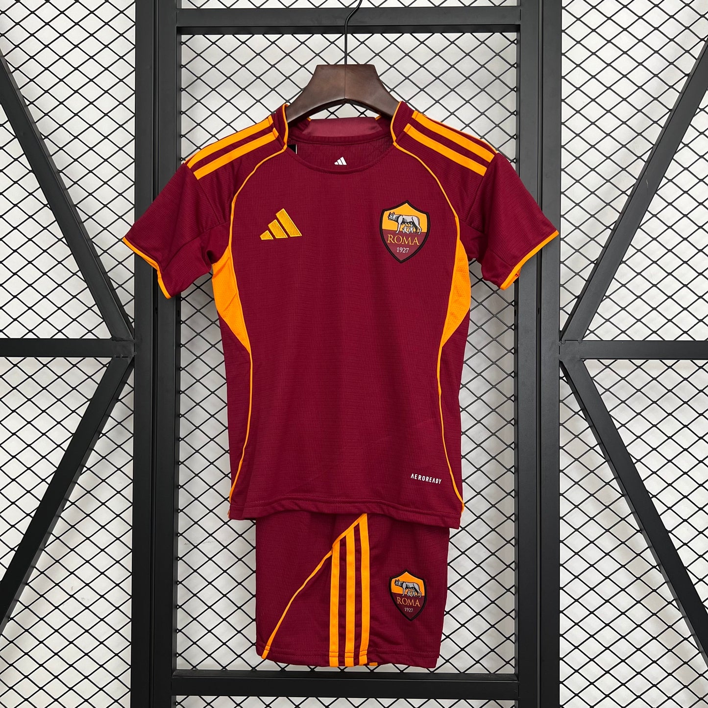 25/26 AS Roma Home Kids Size Jersey