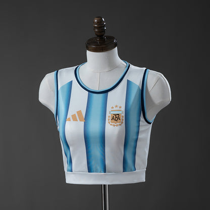 Argentina 2026 Home Women's Crop Top