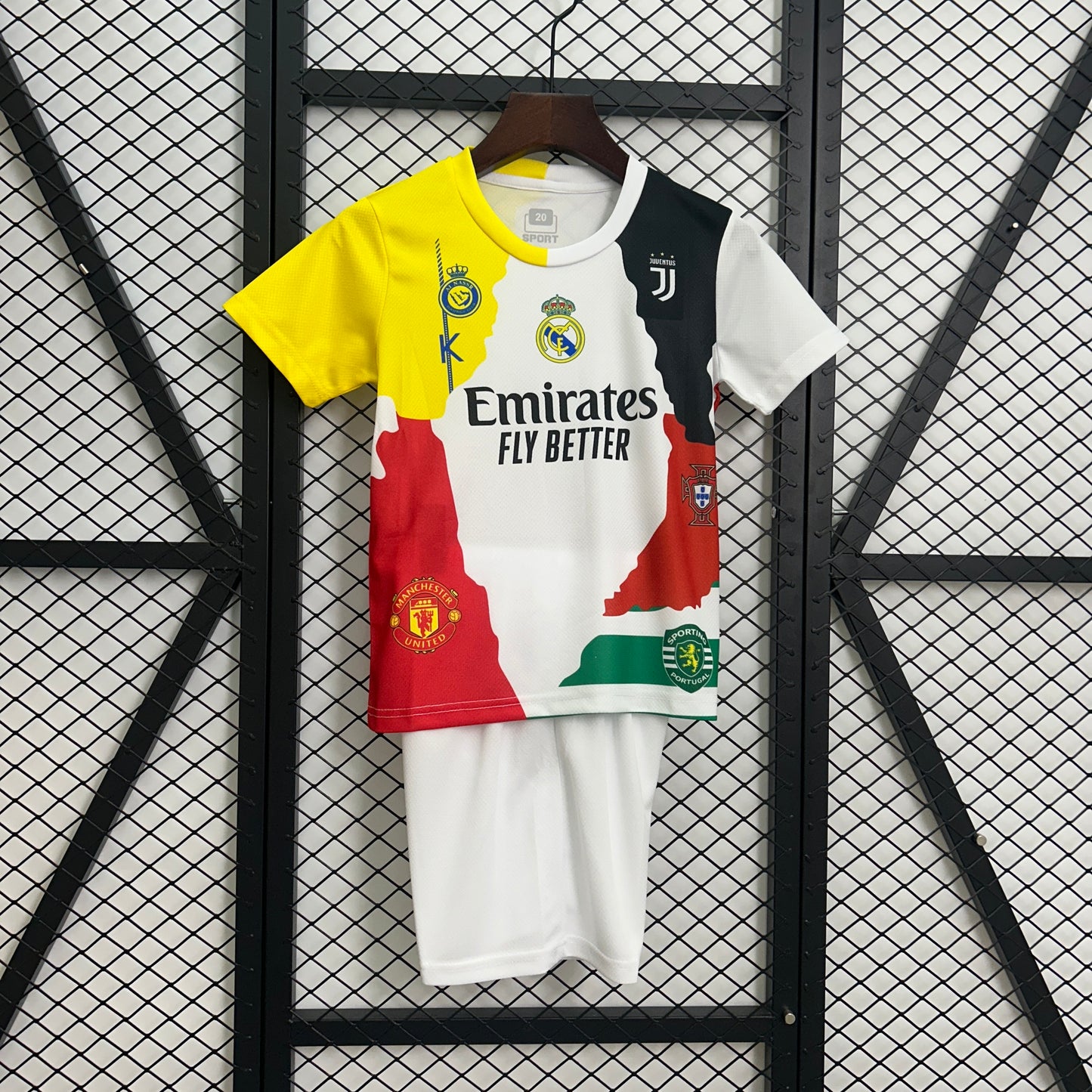 25/26 Cristiano Ronaldo Commemorative Kids Size Jersey
