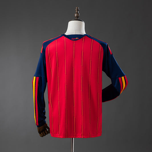 Spain 2026 Home Jersey — Long Sleeve