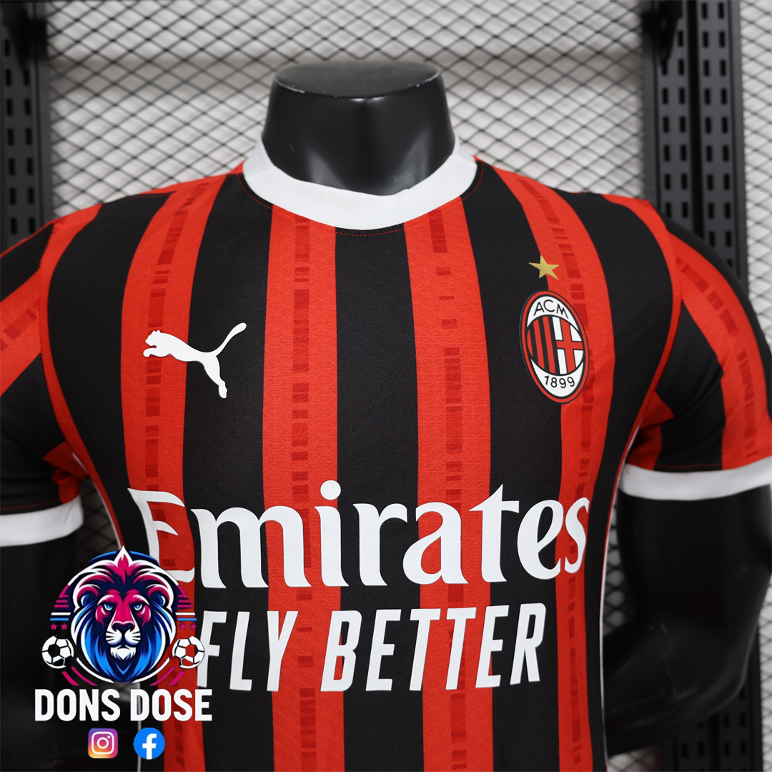 24/25 AC Milan Home Soccer Jersey