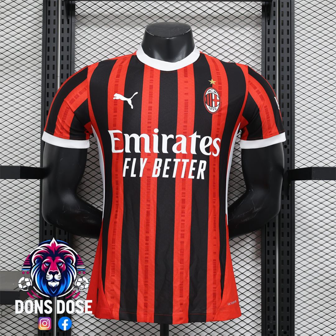 24/25 AC Milan Home Soccer Jersey