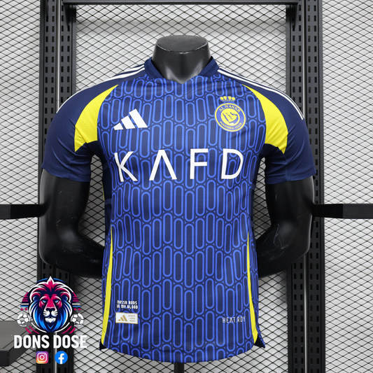 24/25 Al Nassr Away Soccer Jersey