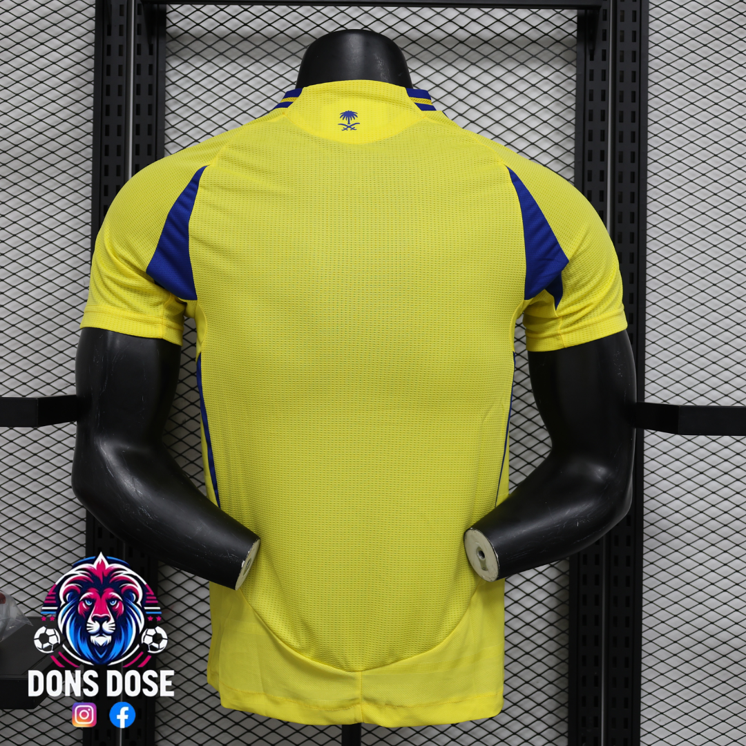 24/25 Al Nassr Home Soccer Jersey